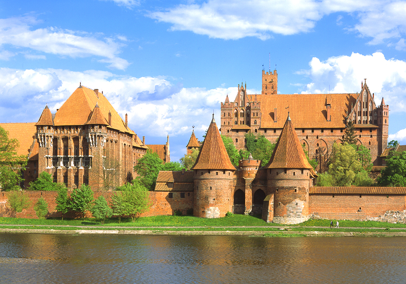 条顿骑士团马尔堡城堡，图片：B.&L. Okońscy